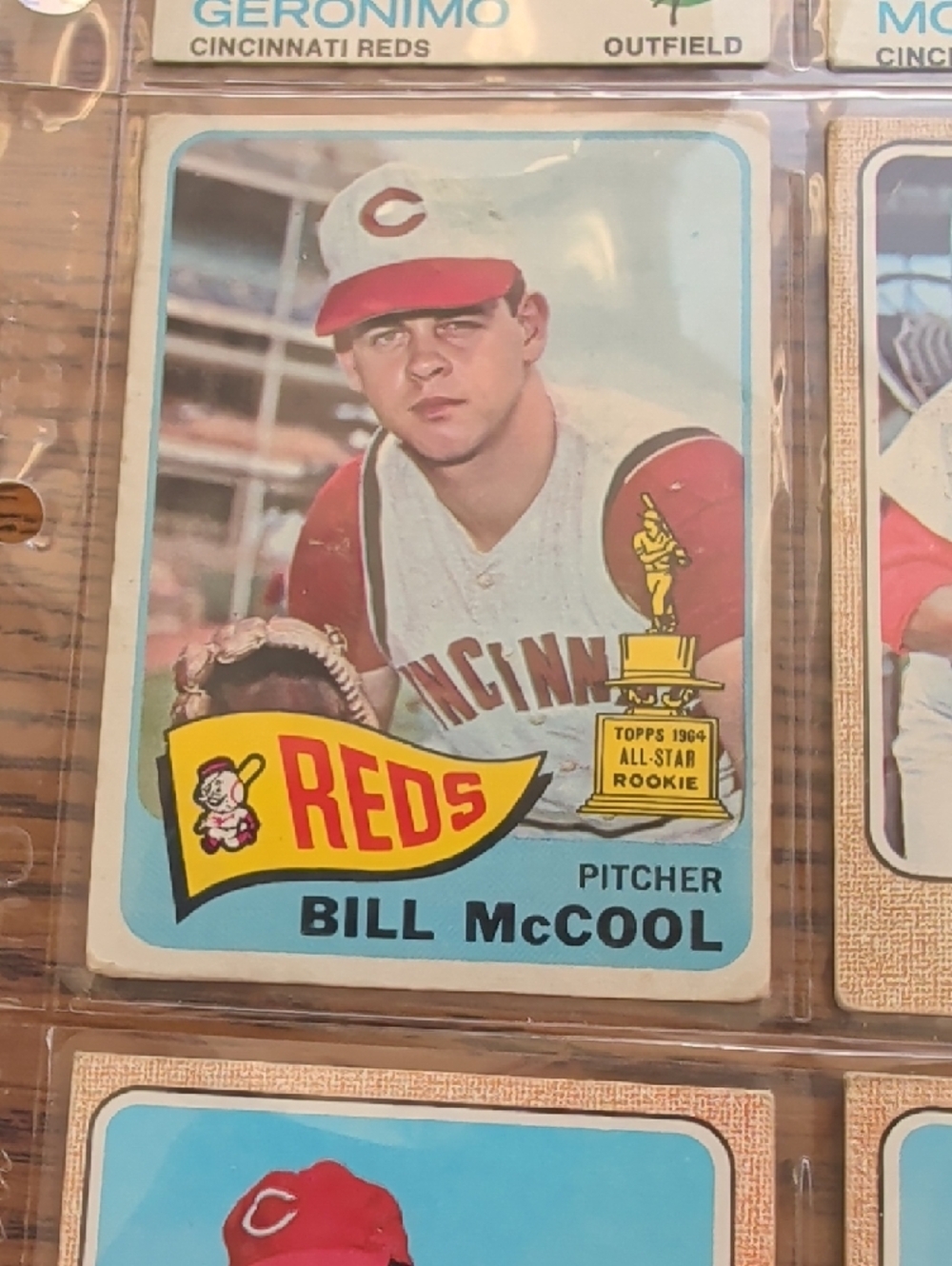 Vintage Cincinnati Reds Baseball Card Collection - Red - Picture 6 of 9